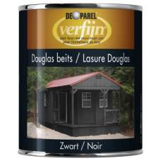 Verfijn Douglas beits Zwart 750 ml